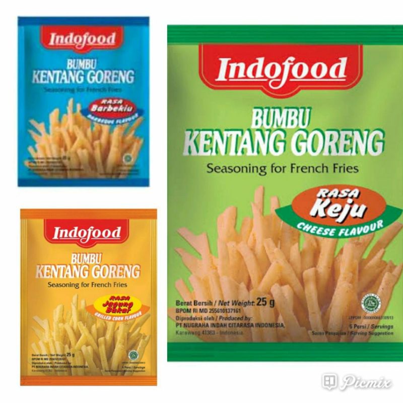 

Indofood Bumbu Kentang 25 gr