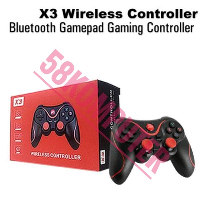 Gamepad X3 Stick Stik Bluetooth Wireless Joystick Pc Android Gamepad Android Stik Ps2 Wireless Joystick Pc Hp Android Smartphone