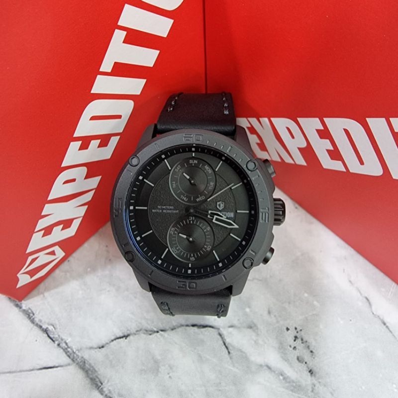 jam tangan pria original expedition E6821MC DAY DATE