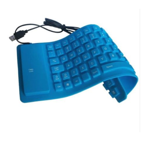 Keyboard wired usb 2.0 flexible mini silicone waterproof tkl for laptop pc - Keypad membrane usb2.0