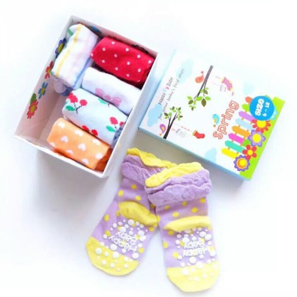 Happy Baby Spring Socks Kaos Kaki Bayi