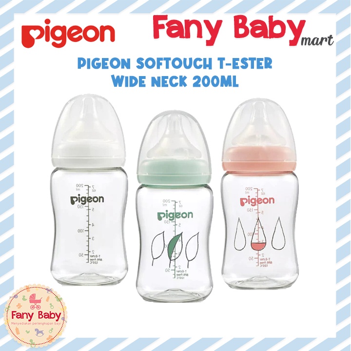 PIGEON BOTTLE T-ESTER WIDE NECK 200ML