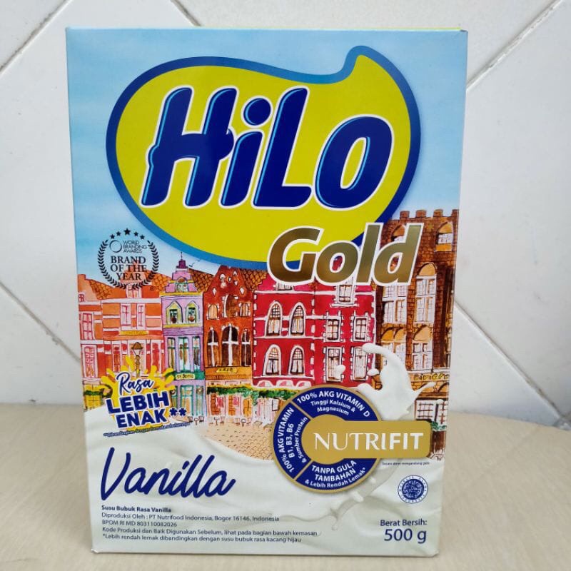 

Hilo Gold Rasa Vanilla & Coklat 500gr