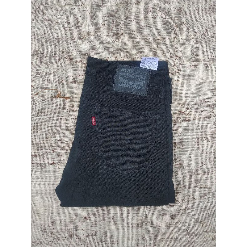 levis 510 skinny fit hitam second original