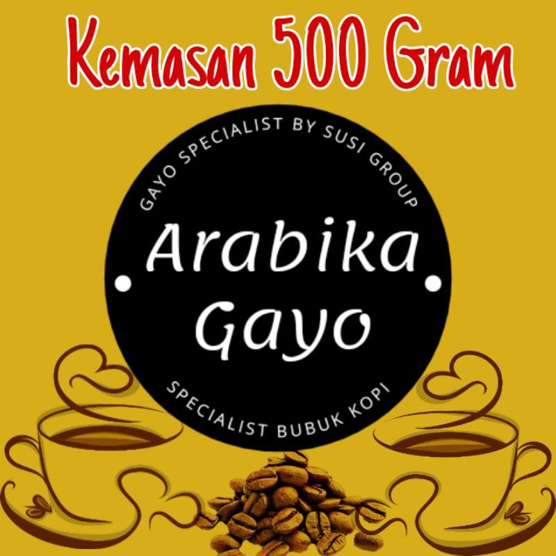 

Kopi Gayo Arabika Bubuk 500 Gram