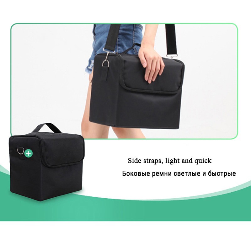 Tas Organizer Make Up Rak Perhiasan Wanita - DR102 - 7RMU0UBK Black