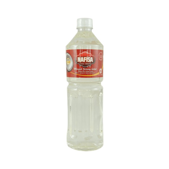 

NAFISA Minyak Kelapa 1000ml / Minyak Goreng Sehat / Coconut Cooking Oi