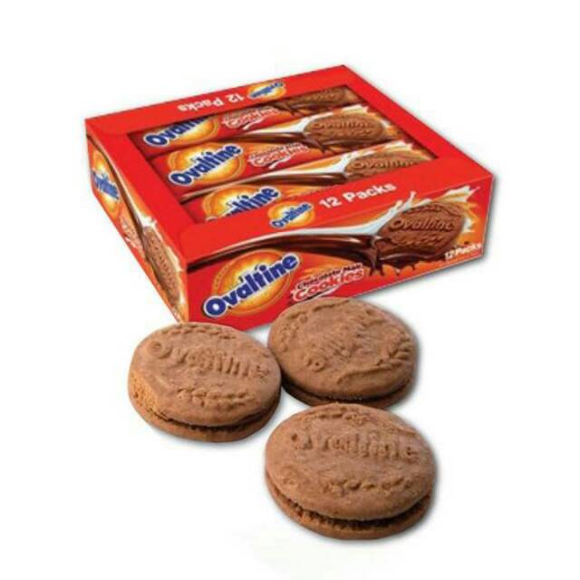 

Ovaltine Cookies Choco Malt 30 gram (12 pcs/box)