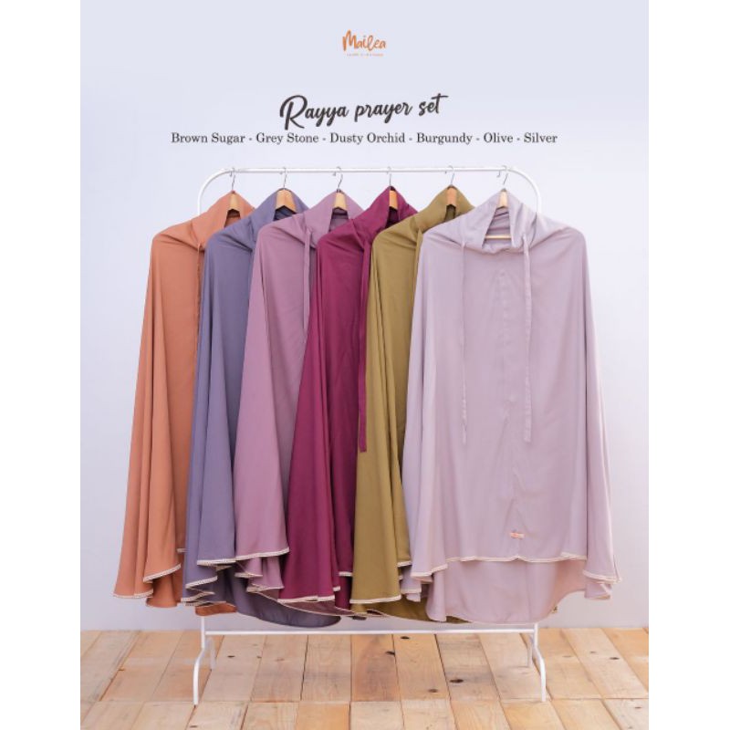 READY RAYYA PRAYER SET BY MAILEA MUKENA BAHAN RAYON