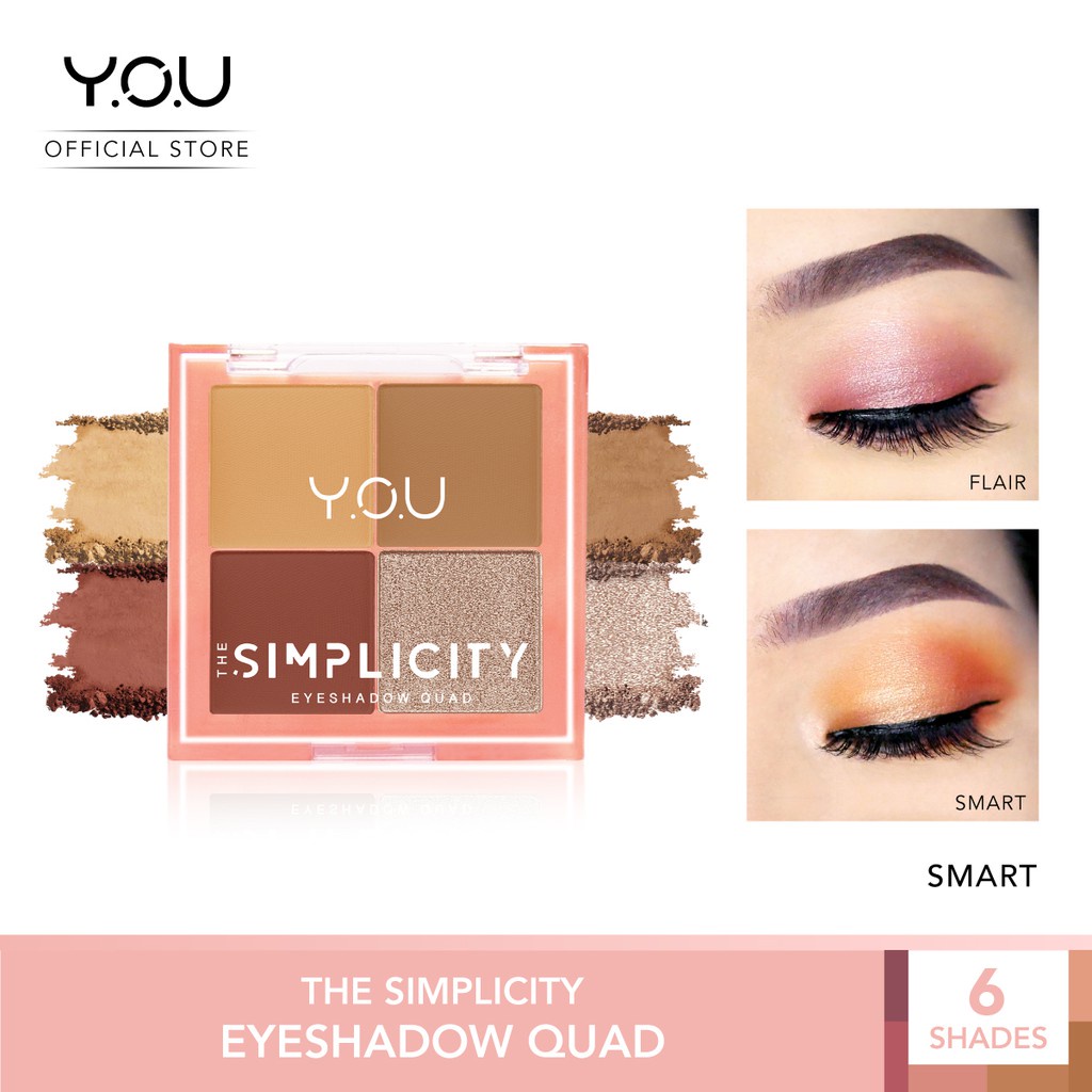 YOU Simplicity Eyeshadow Quad - 06 Fresh