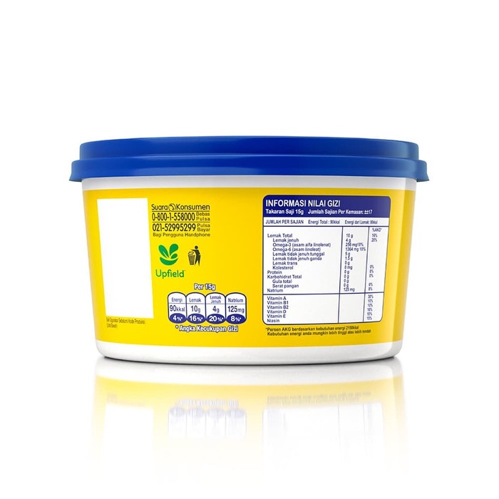 

c011cc Blue Band Serbaguna Margarine Tub 250Gr Isi 2 Xa201As