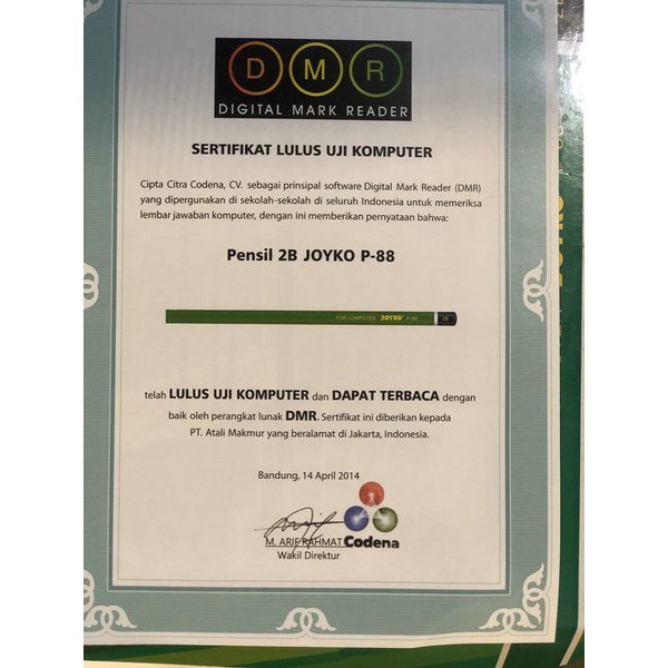 

Ready gan Pensil Joyko 2B P-88
