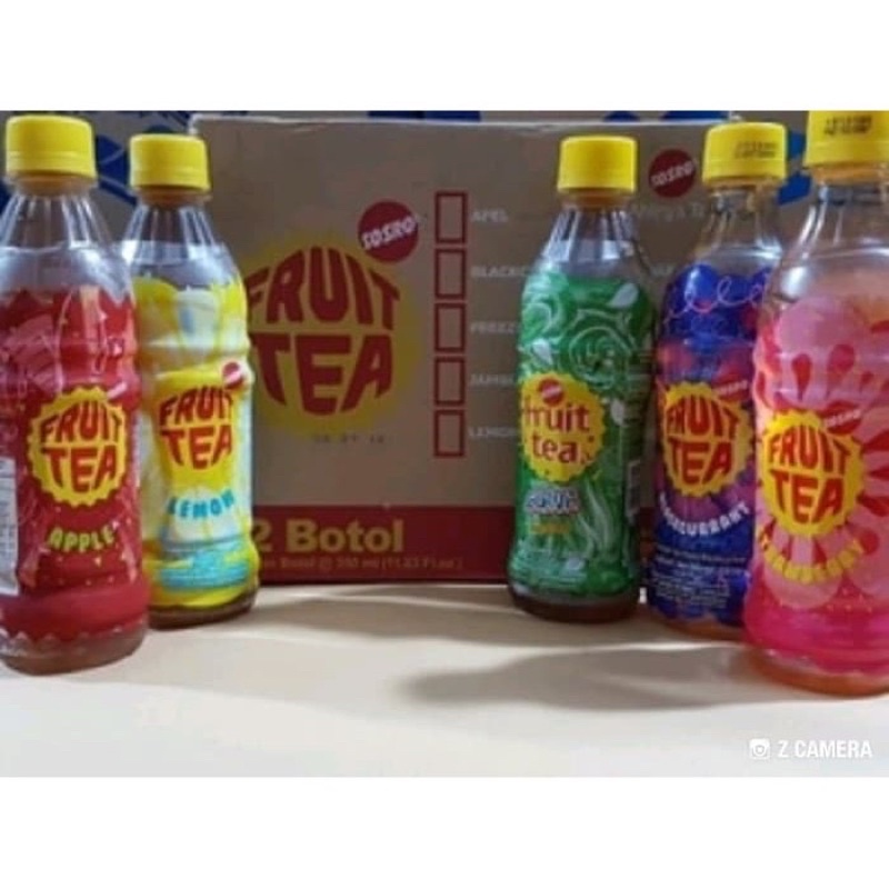 

TEH FRUIT TEA BOTOL 500 ml isi 12