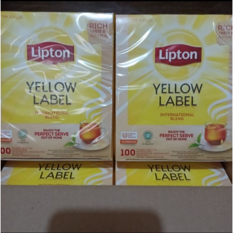 

Lipton Yellow Label Tea isi 100 non envolope