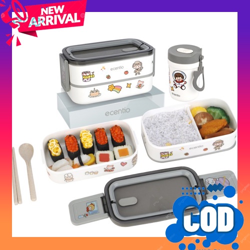 LUNCH BAG WITH BAG TEMPAT MAKAN BEKAL ANAK SEKOLAH KADO GELAS BOTOL MINUM GELAS TK SD PG HADIAH SOUV