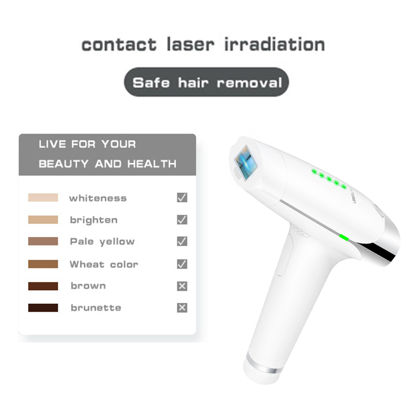 T009 5 Levels Portable IPL Laser Hair Removal Permanent Bikini Trimmer 2 IN1