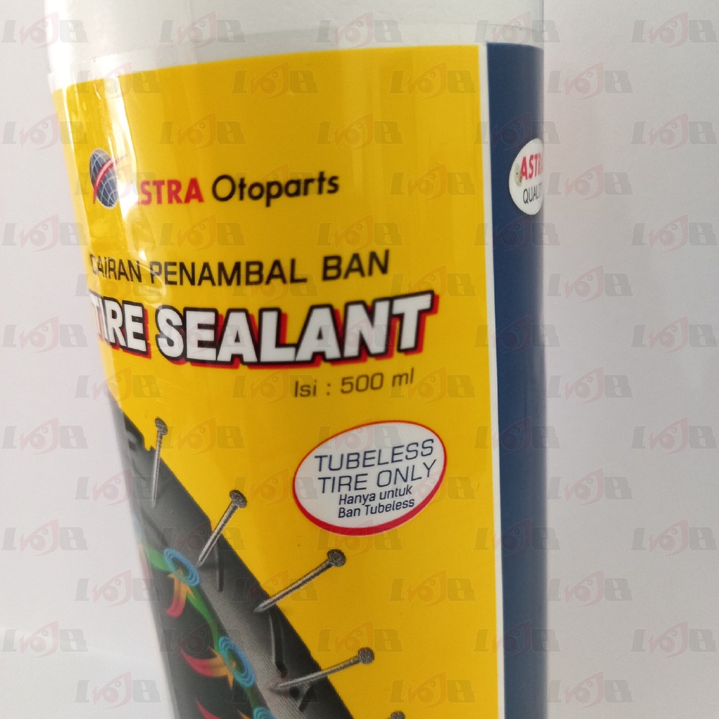 ASPIRA Cairan Anti Bocor 500ml Tambal Ban Tubeles Tire Sealant Motor Mobil Anti Ranjau Paku Protech