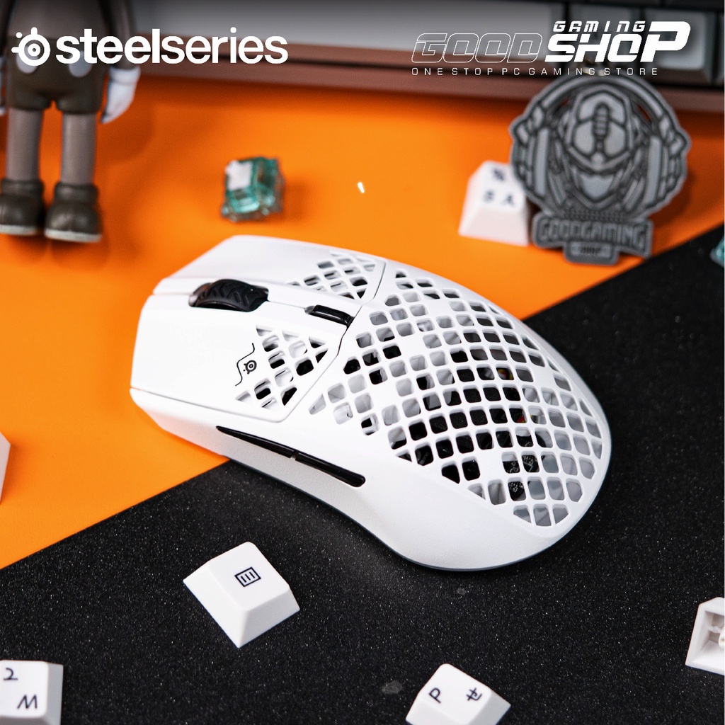 Steelseries Aerox 3 Snow White 2022 Edition Wireless - Gaming Mouse