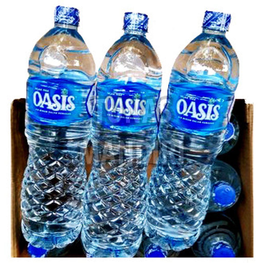 

Oasis 1500ml Air Minum Dalam Kemasan Botol Besar / Gede 1 Dus