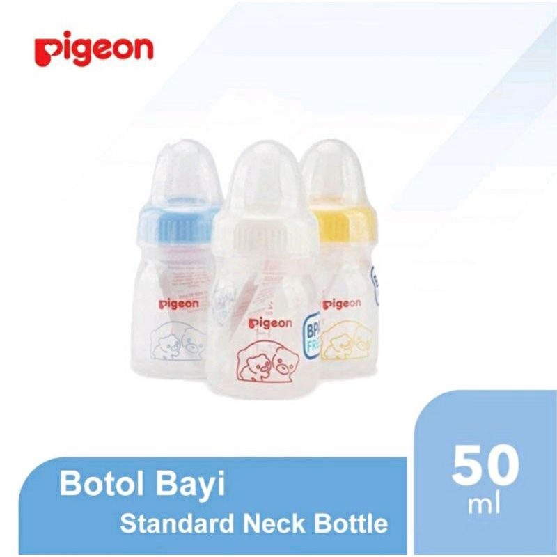 BOTOL PIGEON PP 50 ML | 120 ML | 210 ML | BPA FREE