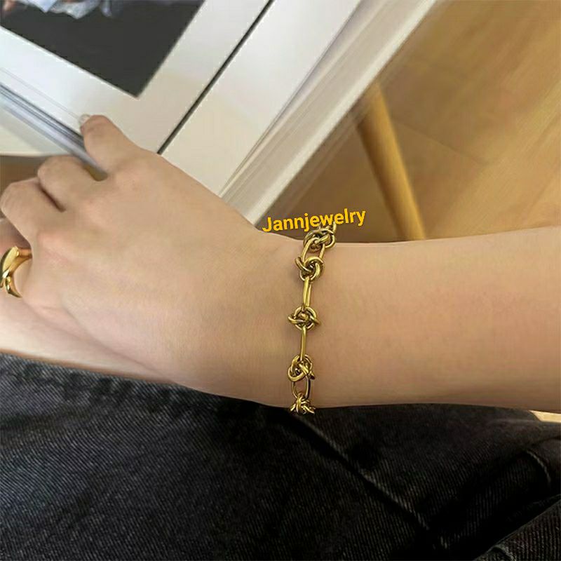 gelang fashion titanium anti karat&amp;alergi vanclip