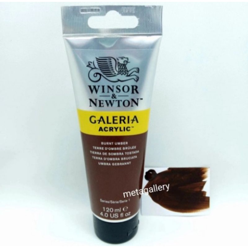 

CAT AKRILIK GALERIA ACRYLIC COLOUR 120 ML BURNT UMBER WINSOR & NEWTON