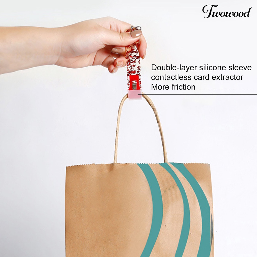 Twowood Gantungan Kunci Multifungsi Warna Cerah Untuk Pria / Wanita