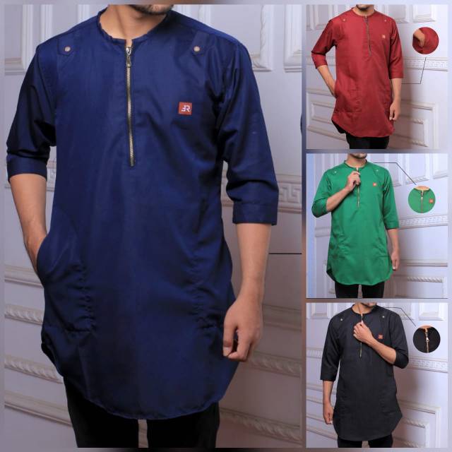  BAJU  KOKO GAMIS PRIA  KURTA  PAKISTAN BAHAN TOYOBO PREMIUM 