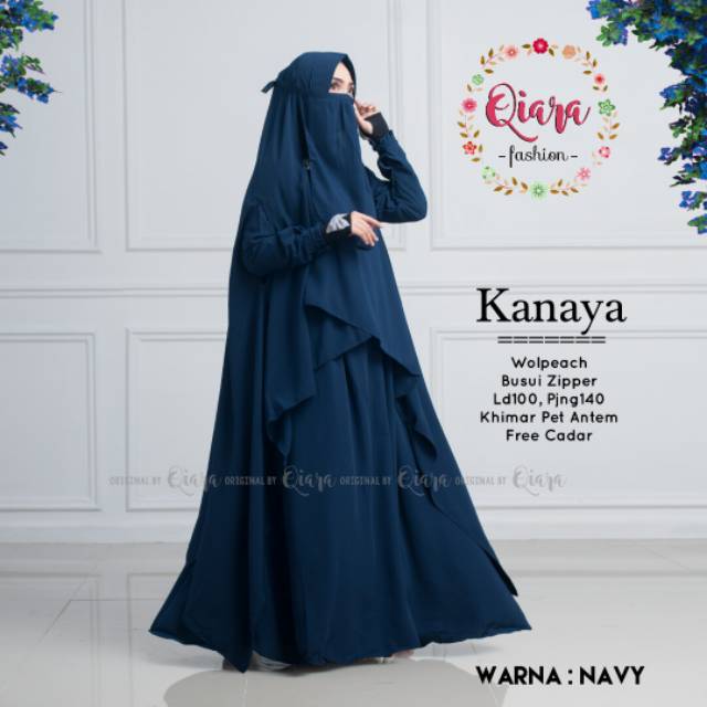 Gamis set Kanaya Syar'i / Baju Muslimah / Hijab Akhwat