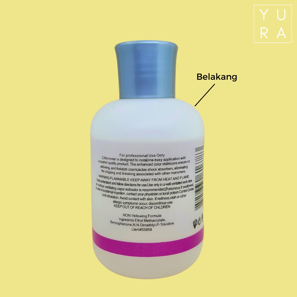 Acrylic Liquid Cairan Monomer Bubuk Akrilik Nail EZ Flow