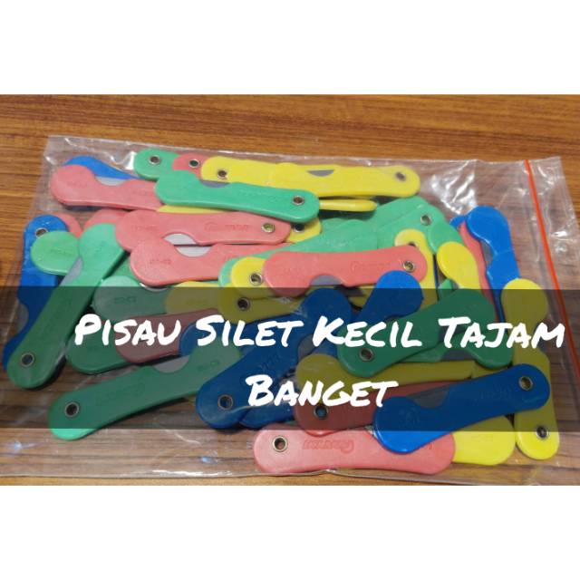 Pisau Silet Tajam Kecil Carter Runcing Bagus vep