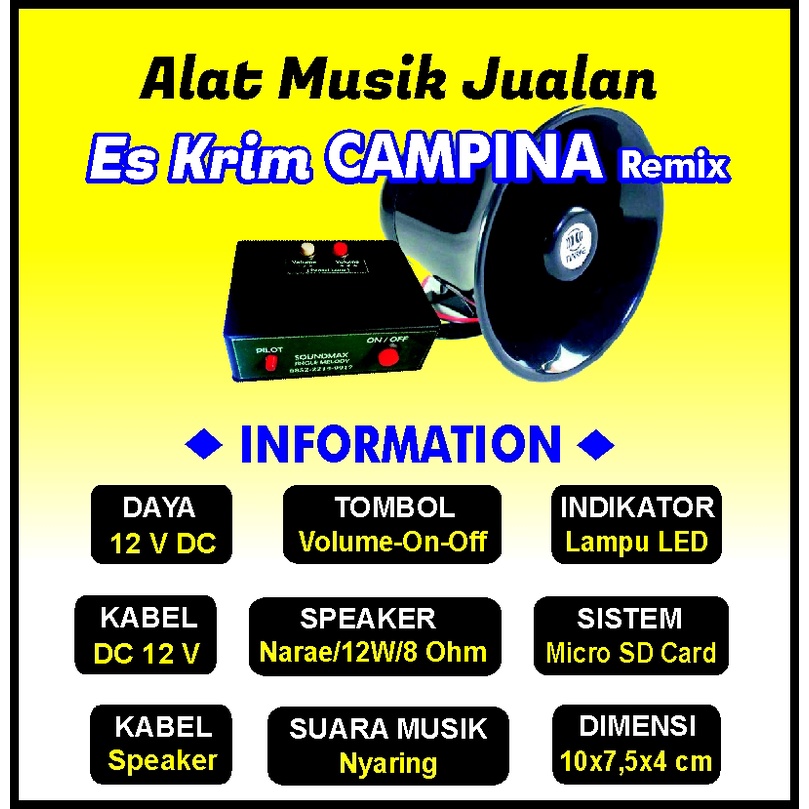 JINGLE MELODY ES KRIM CAMPINA Remix Musik Jualan Keliling Es Krim Campina Remix