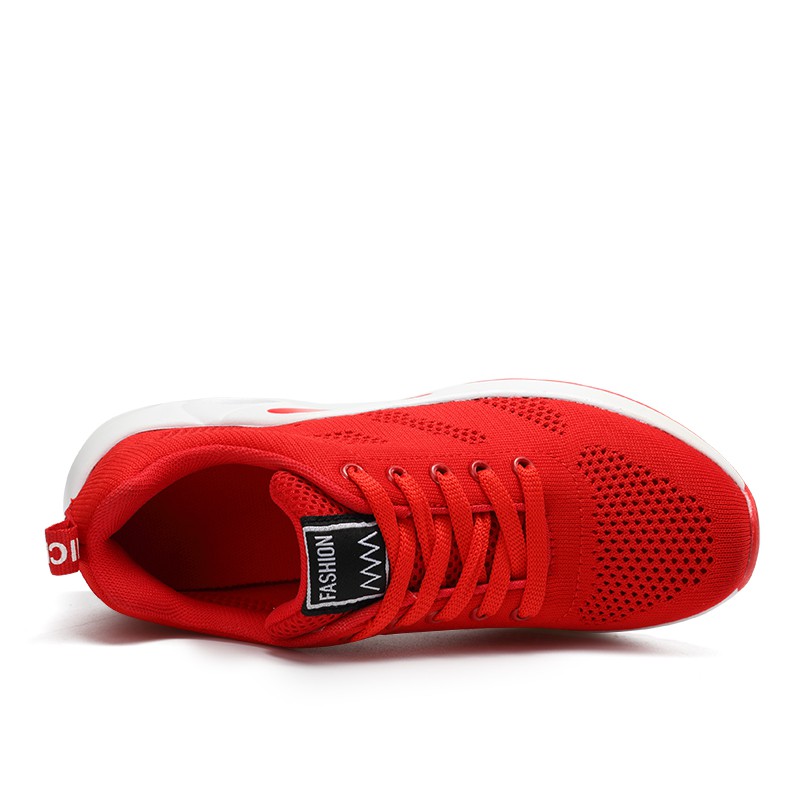 [COD] Sepatu Sneakers Wanita Import - Sepatu Fashion wanita Kualitas Super Premium 202 - RED