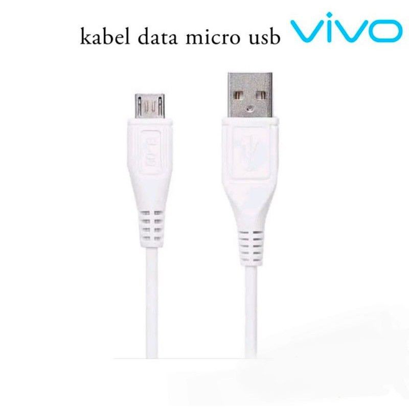 Kabel Data Vivo Fast Charging Micro Usb Original Vivo V7 / V9 / V15 / Y53 / Y91 / Y71 / S1 Pro