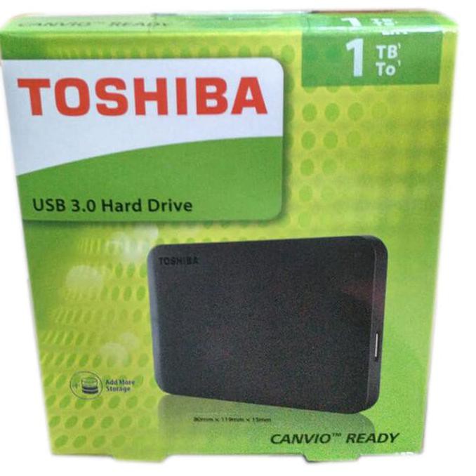 HARDDISK HARDISK EKSTERNAL TOSHIBA CANVIO 1TB / 1 TB