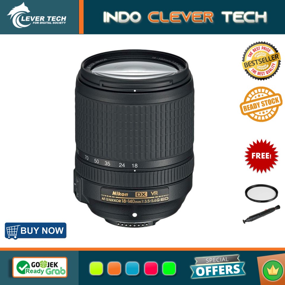 Nikon AF-S 18-140mm f/3.5-5.6G ED DX VR - Distributor