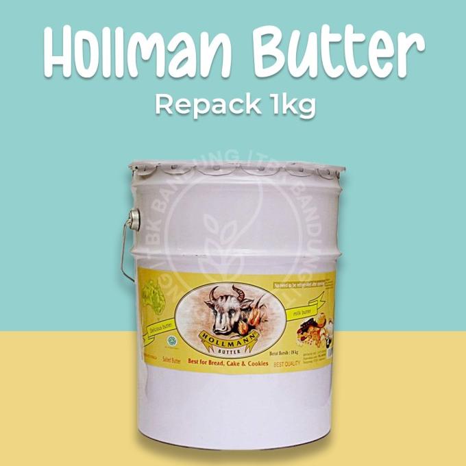 

(BISA COD) HOLLMAN BUTTER REPACK 1KG PROMO Kode 517