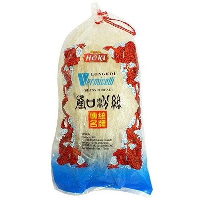 Hoki Longkou Vermicelli Beans Thread 500gr Sohun / Mie Soun