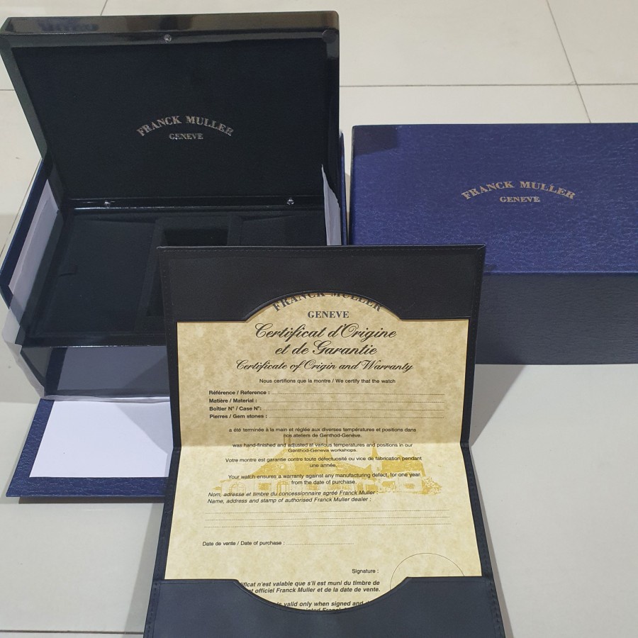 Box Jam Tangan Frank Muller