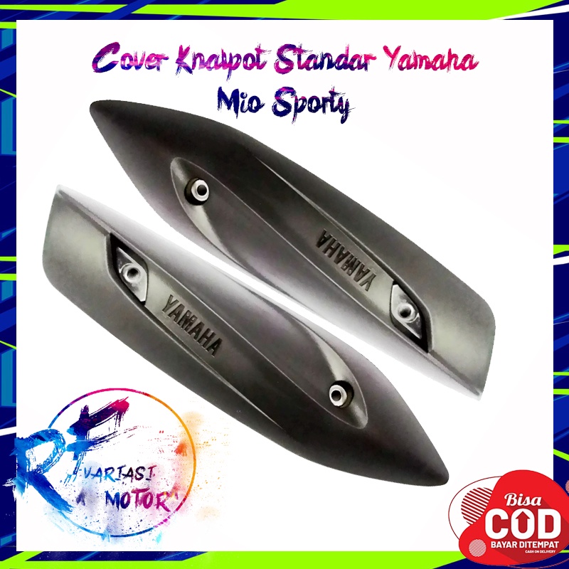 Cover Tutup Knalpot MIO SPORTY / MIO SOUL / MIO SMILE / Tameng / Cover Tutup Knalpot Yamaha Mio Spor