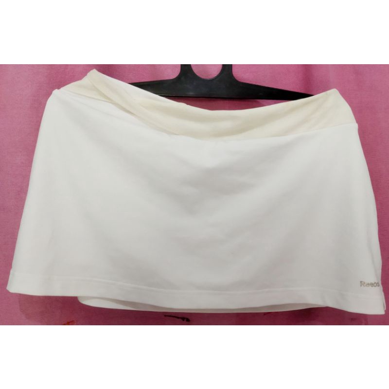 [preloved] Rok Celana Wanita Reebok Size XL Putih Ori