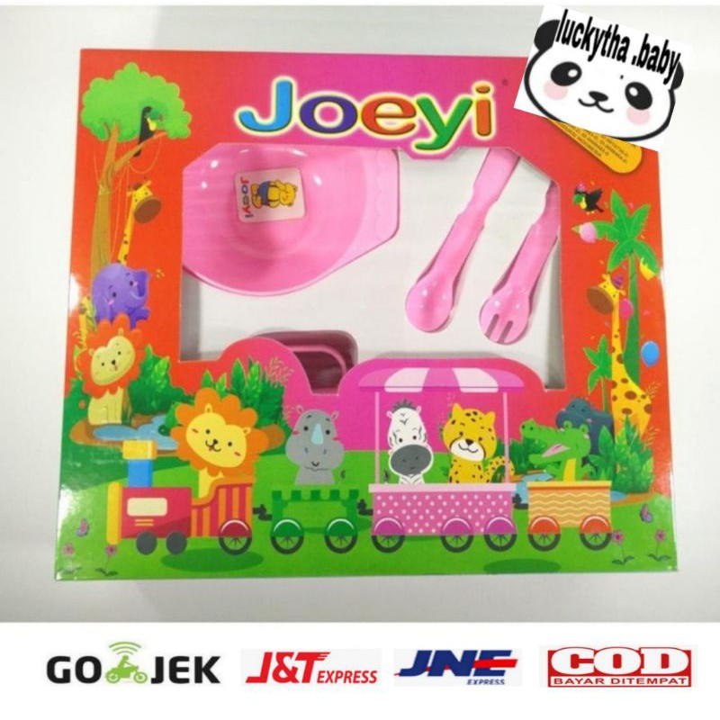 paket peralatan makan bayi / gift set joeyi/ paket kado bayi / alat makan bayi