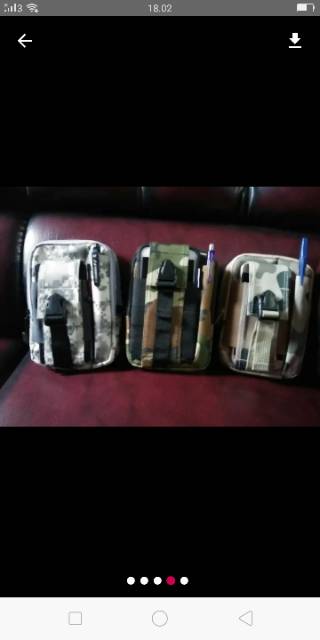 Tas hp tactical army kode 1188 lg tren trevel outdorr toring multiguna grosir murah