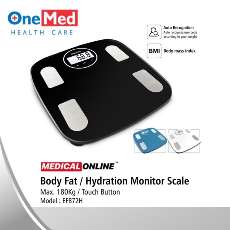 BODY FAT ONEMED 872 H / TIMBANGAN BADAN LEMAK DIGITAL MEDICAL ONLINE MEDICALONLINE