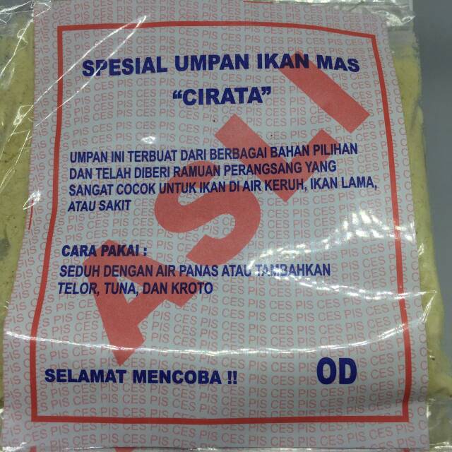 Umpan Ikan Mas Pisces CIRATA