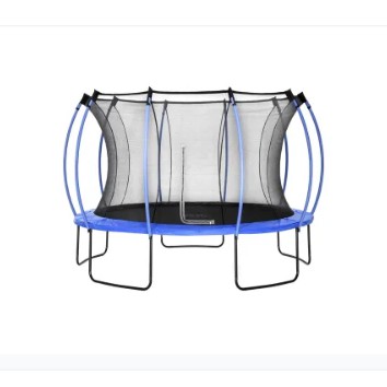 Mainan Anak Plum Trampolin Color Dengan Net 365 Cm Motorik Anak