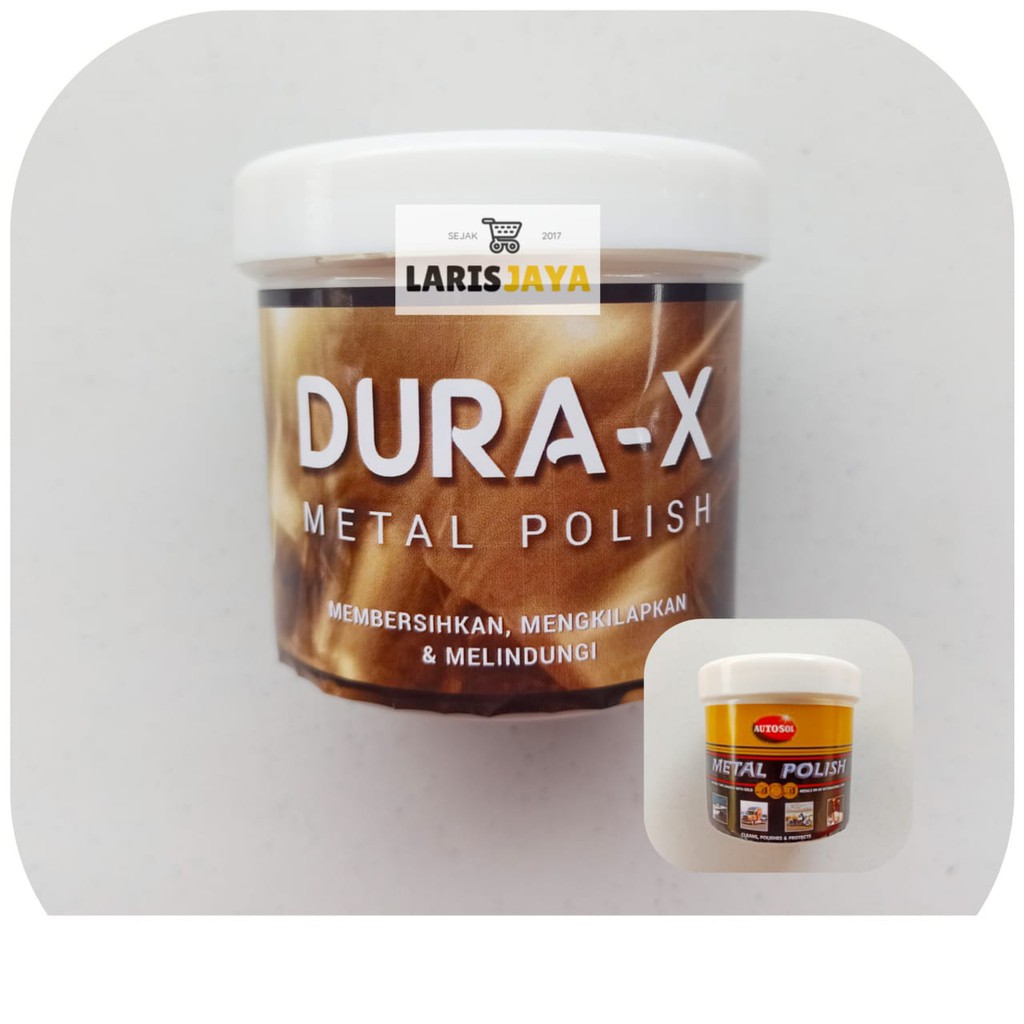 DURA-X AUTOSOL METAL POLISH 200 GRAM