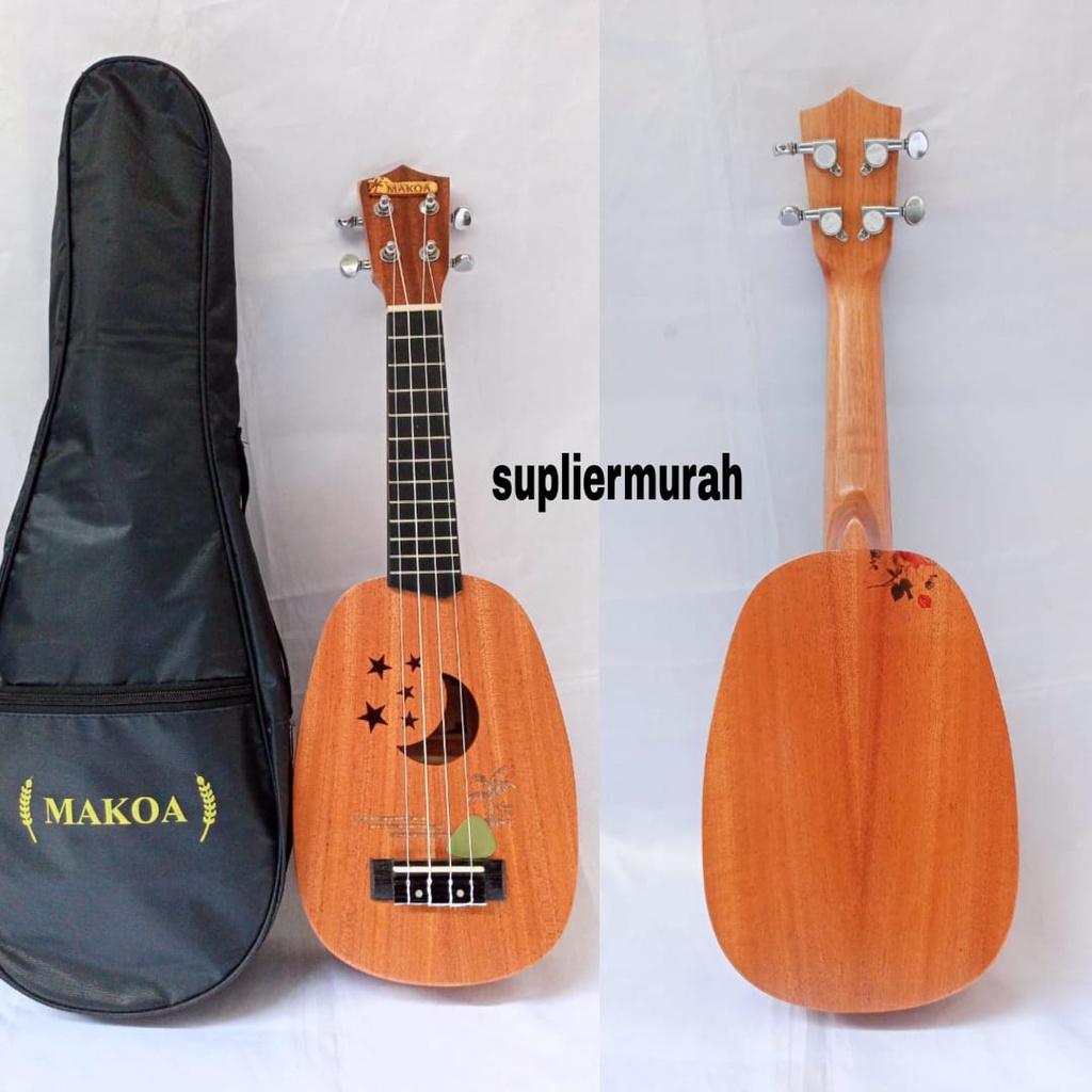 ukulele makoa soprano sopran 21&quot; original kualitas import