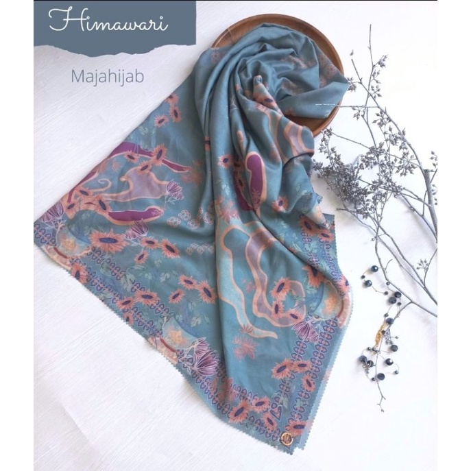 hijab printing Majahijab Himawari series