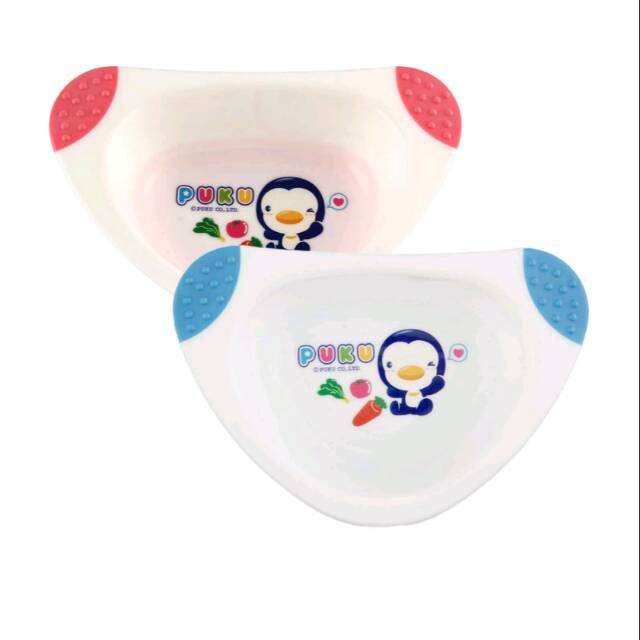 Puku baby mini non slip bowl anti licin mangkuk bayi